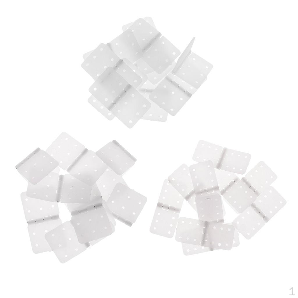 

30 шт. Пластиковые петли на штифтах для запасных частей самолета