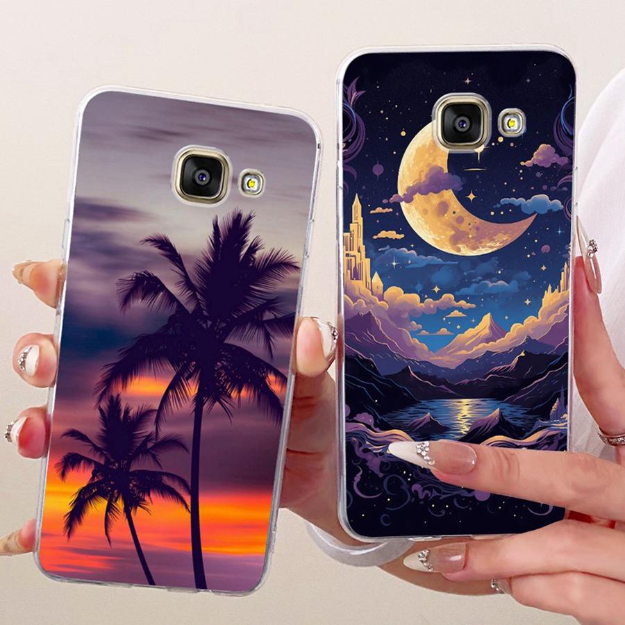 For Samsung A5 2016 2017 Case A520F Cover butterfly Silicone TPU Soft Back Cover Case For SamsungA5 2016 A510F Protective Shell