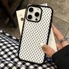 Black Wave Point Clear Silicone Case For Iphone 12 14 Plus 11 16 13 17 15 Pro Max Anti-Yellowing Slim Protective Cover