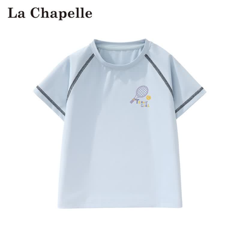 La Chapelle Girls' Breathable Short-Sleeve T-Shirt