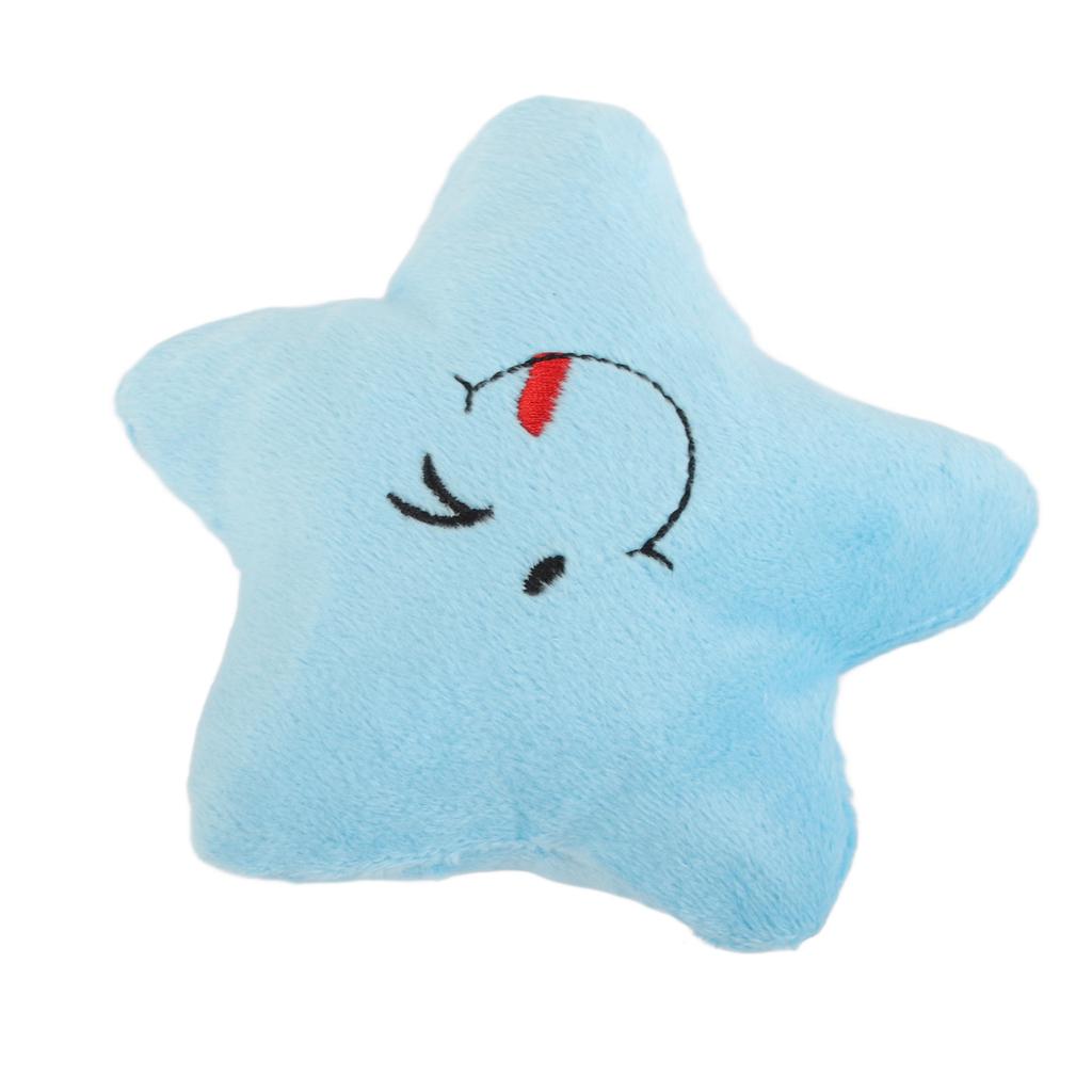 Plush Pet Toy Bite Resistant Boredom Relief Teeth Grinding Cute Star Shape Stuffed Dog Chew Toy for