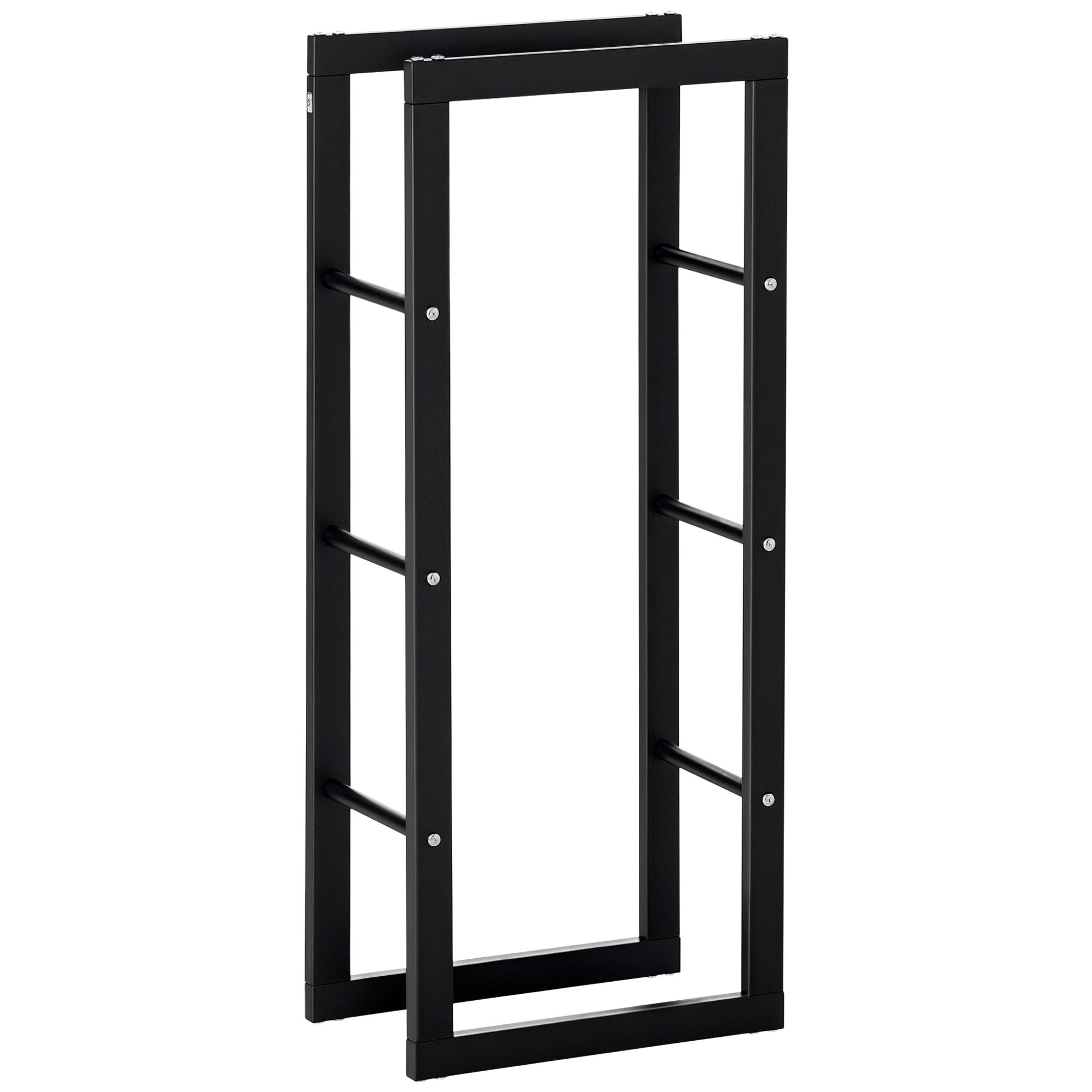 Metal Firewood Log Holder Tall Firewood