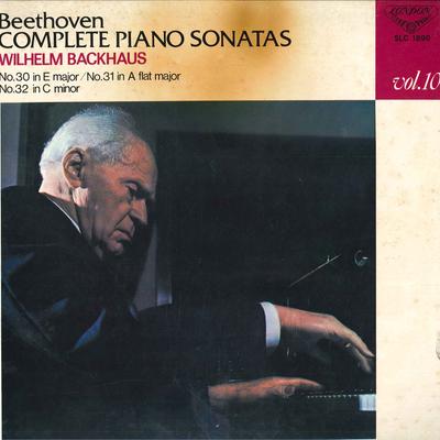 LP Record WILHELM BACKHAUS(PIANO) - Beethoven/Piano Sonatas Vol.10 SLC1890 KING 1970 Japan Classical Used