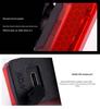 NQY USB Rechargeable Rainproof Bicycle Taillight with Long Battery Life
