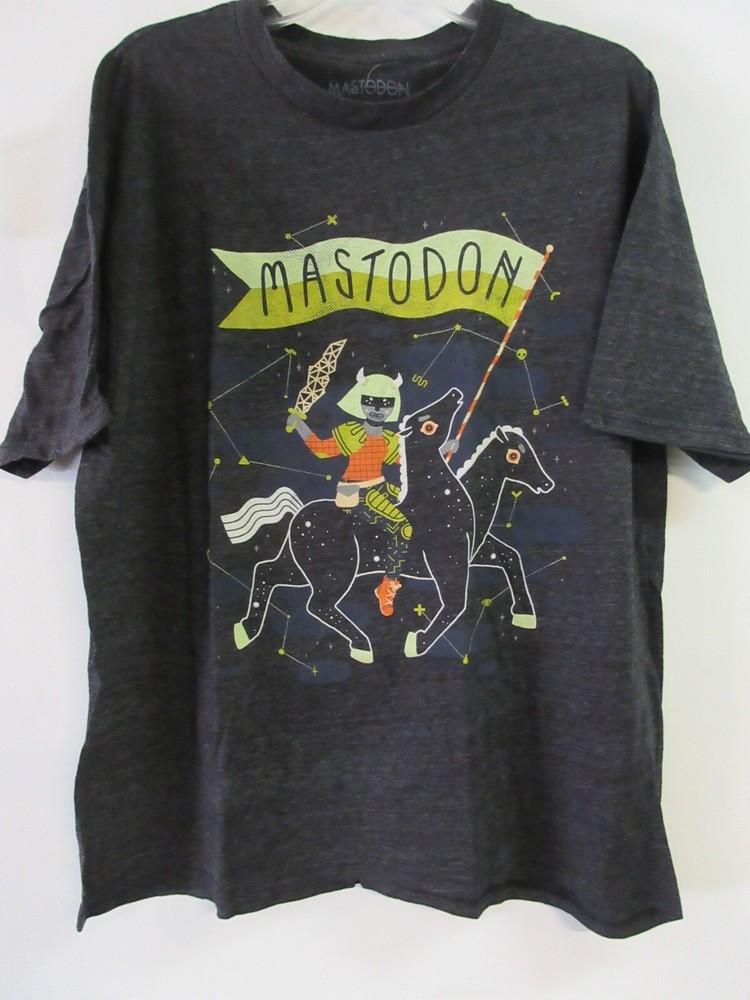 MASTODON OFFICIAL MERCH WARRIOR BAND CONCERT MUSIC  EXTRA LARGE Unisex T-Shirt M