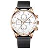 Blue Men'S Mesh Strap Watch Men'S Quartz Calendar Watch Fashion Business Watch