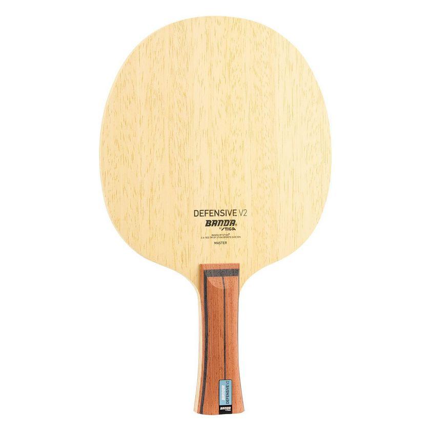 Used STIGA Table Tennis Shake Racket J.T.T.A.A. Japan Table Tennis Association Official Defensive Control BANDA Defensive V2