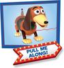 Disney Pixar Toy Story Slinky Dog Pull Toy Retro Packaging RETRO SLINKY DOG PULL TOY Movie Toy Goods [Used]
