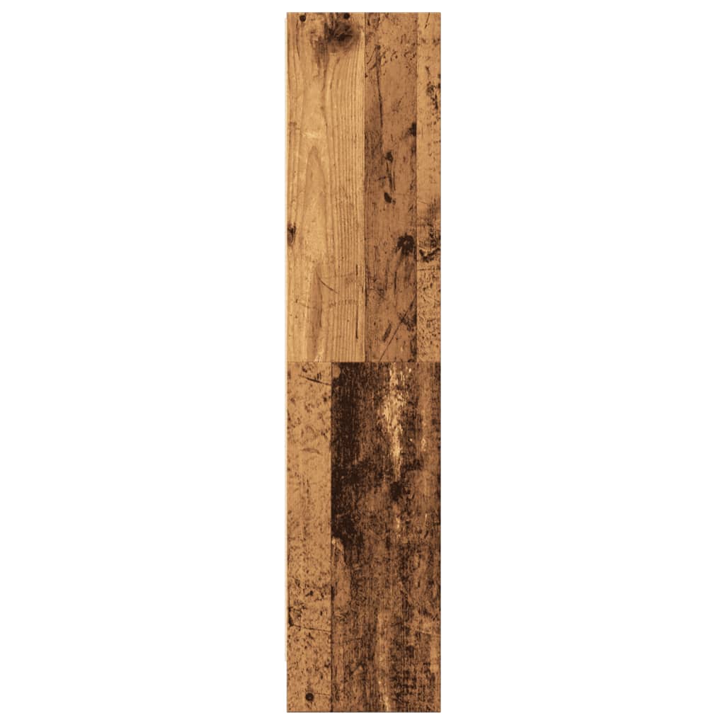 Bookshelf Reclaimed Wood Look 60x24x109 cm Engineered Wood