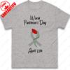 World Parkinsons Day T Shirt Disease Awareness Day T Shirt Hope and Support Summer Unisex Adult Simple Style Men Clothing