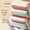 Coral Fleece Bath Towel Set: Water-Absorbent, Soft, Lint-Free, Wide Strip Design
