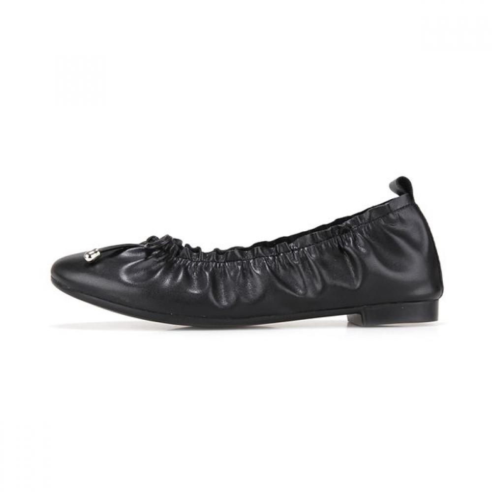 Barbara Leather Soft Minimal Feminine Flat 1cm Bqj127bk