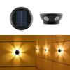 LED Light Outdoor Wall Light Solar Powered Garden Fence Light Home Outside Solar Wall Lamp Yard