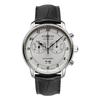 ZEPPELIN Mens Watch Friedrichshafen 8584-4 Quartz 5 ATM Water Resistant Mineral Glass Silver Dial Stainless Steel