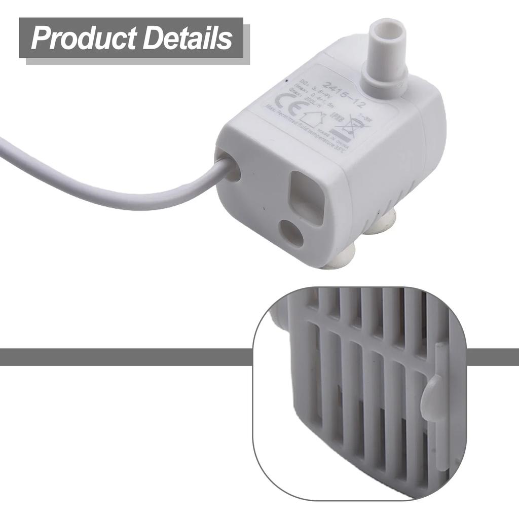 Submersible Pump Water Pump Pet Cat Water Fountain Anti-dry Burning Motor For Cat Flowers Drinking Bowl Water Dispenser