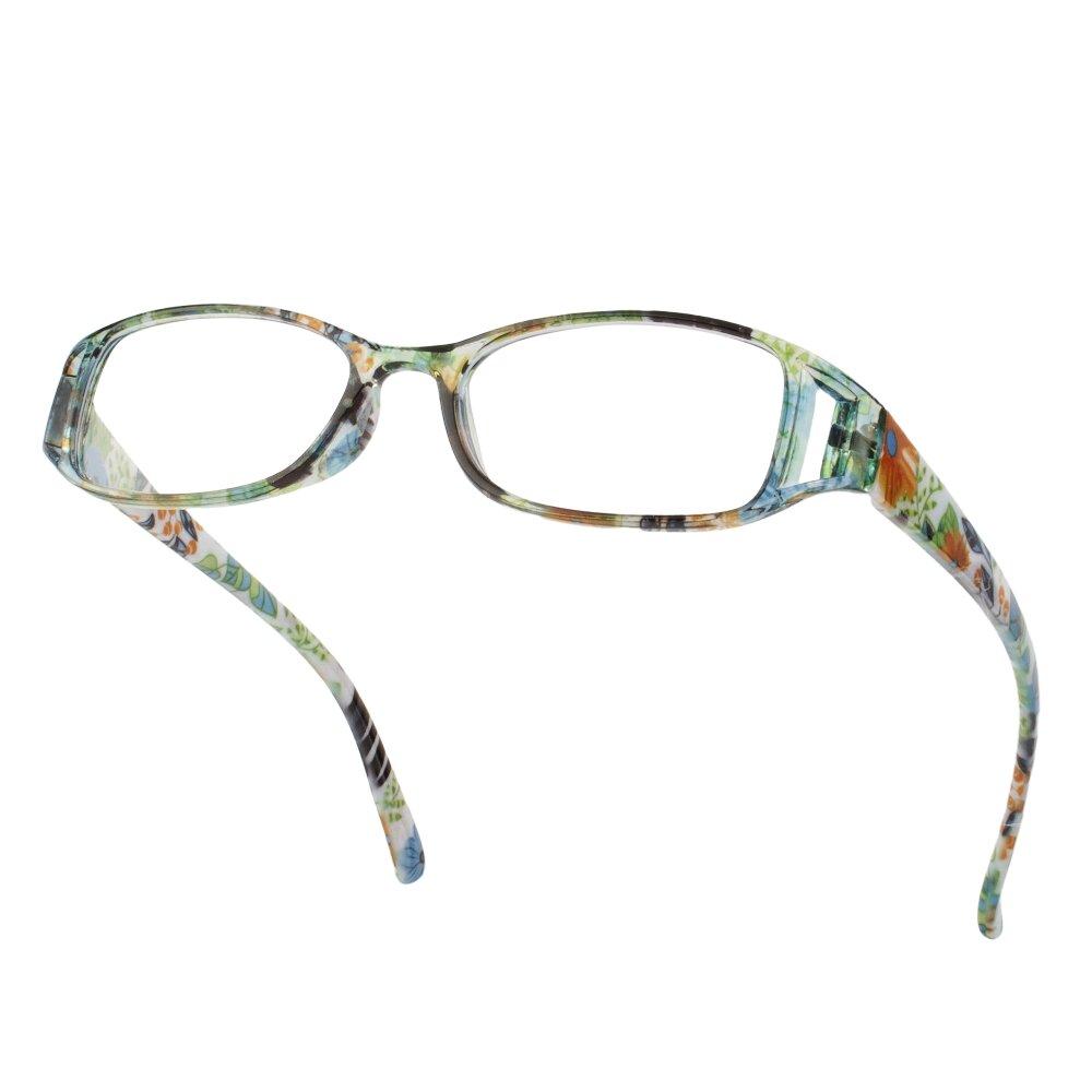 4PCS Women's Presbyopia Reading Glasses Unisex Eyegalsses Stylish Readers for Sight with Diopter Glasses +1.0~4.0