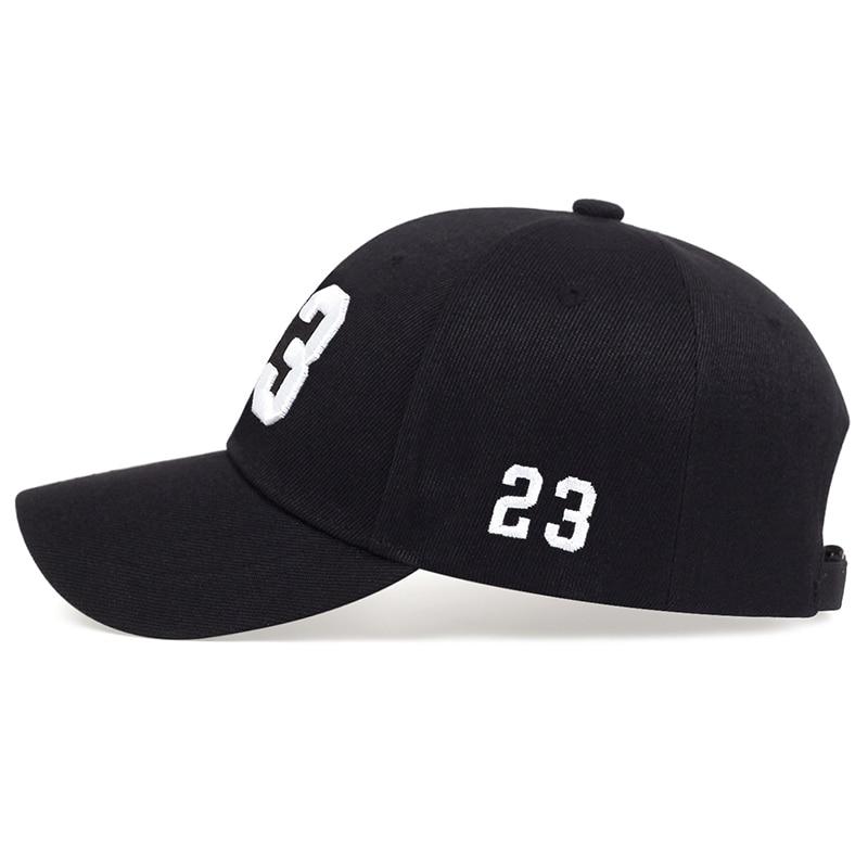 Women 23 Embroidery Baseball Caps Spring Autumn Outdoor Use Adjustable Casual Hats Hip Hop Cap Sunscreen Hat For Men And