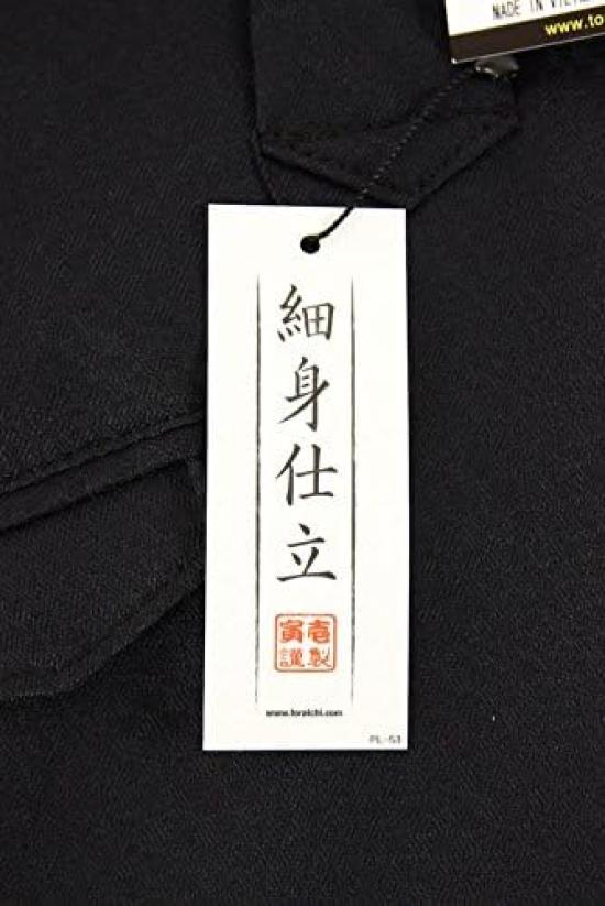 Toraichi 7460 Series Slim Fit Super Long Bottoms Tobi Size Waist 90cm (7460-448) Workwear, Nikkapokka, Toraichi, Clothing, 13 Black,