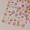 2025 Spring Festival Lucky Snake Retro Embossed Nail Stickers