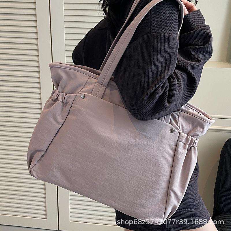 Laptop bag women's new college student handbag large capacity tote bag yoga leisure sports shoulder bag