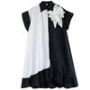 Short sleeve Plus size cotton vintage Floral new in dresses for women casual loose midi long summer dress
