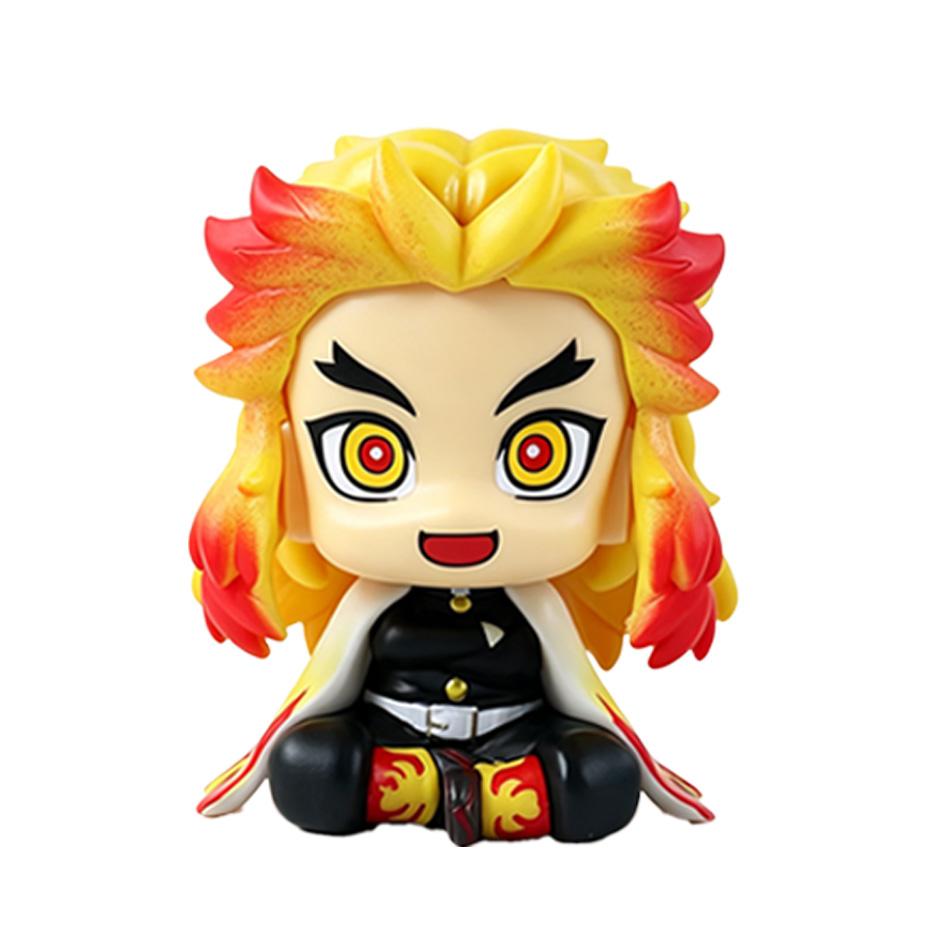 Anime Demon Slayer Kimetsu No Yaiba Figurine Tomioka Giyuu Kochou Shinobu Action Figures PVC Model Statue Collection Toys Gifts