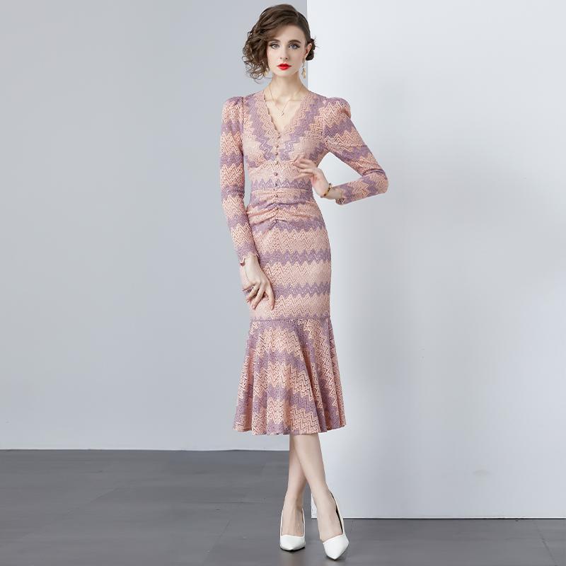 Новое весеннее сексуальное платье Hugh End — фото 9