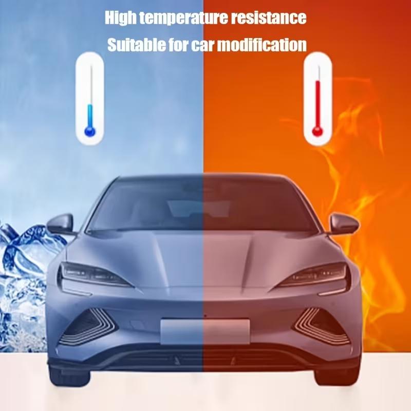 High Temperature Wire Harness Cloth Tape Automotive Cable Loom Heatproof Fabric Adhesive Tape for Engine Electrical Insulation