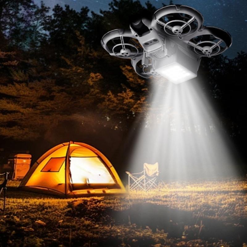 Elevateds Drones Landing Gear With Builts In LED Light For Drones Enhances Safety Obstacle Clearance During Night Flight