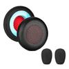 Soft Ear Pads Microphone Windshield Earmuff for HC5 HC6 Over Ear Headphones Noise Isolation and Audios Fidelitys