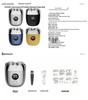 Smart Portable Men's Electric Shaver - Mini Full Body, Washable Razor for Travel