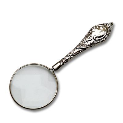 5X Carved Magnifier Handheld Magnifier Reading Magnifying Glass Lens For Reading Inspection Crafts Hobbies Jewelry Loupe