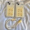 Cute Mango Puppy Puppy Pickle Card Case Apple 16pro Mobile Phone Case IPhone 15 Pro Case 14 13 Lanyard Card Case