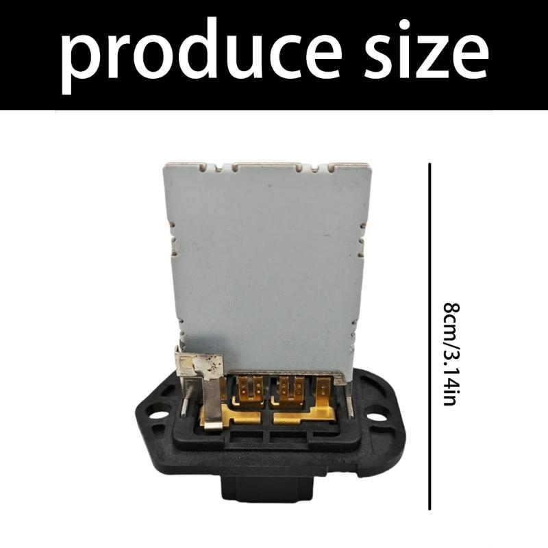High Efficiency Blower Motor Resistor with Advanced Cooling Technology for Enhancing Durability in Compact Car HVAC Systems