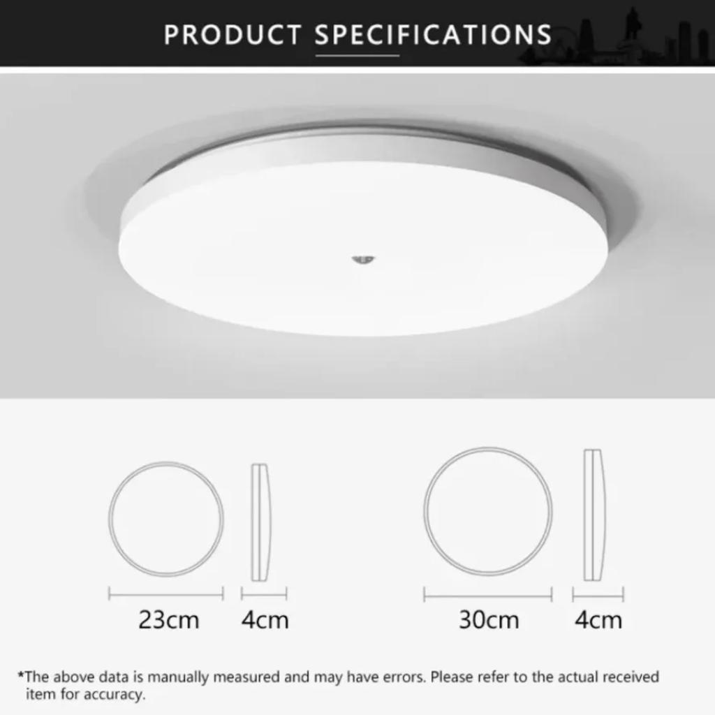 New Motion Sensor  Ceiling Light Corridor Human Infrared Sensing Night Light Ceiling Light Corridor Smart  Lighting Lustres