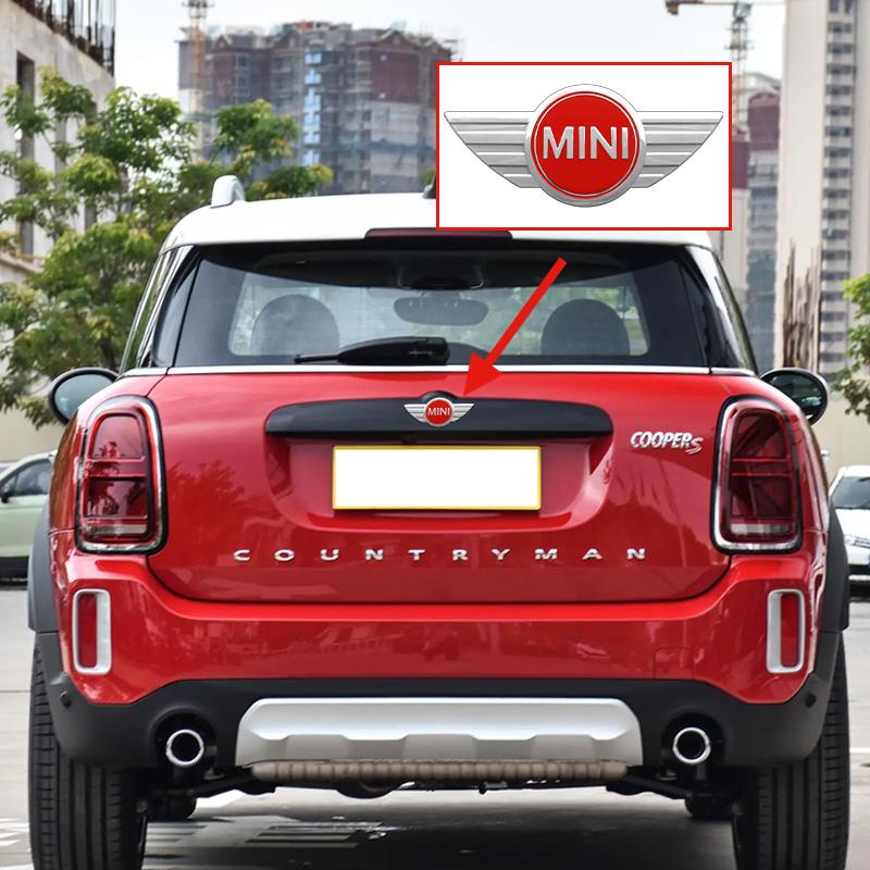 11.5cm Metal For Mini Cooper One JCW Countryman R56 R55 R60 F55 Car Body Trunk Tail Stickers Emblem Auto Badge Decal Accessories e1 SS55