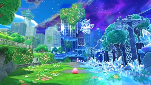 Kirby: Discovery Nintendo Switch 2 Edition + Starry World -Switch2 & Kirby Face Towel (2-Piece Set) (Slumbering Kirby/Cosmic Pink) [Amazon.co.jp Exclu