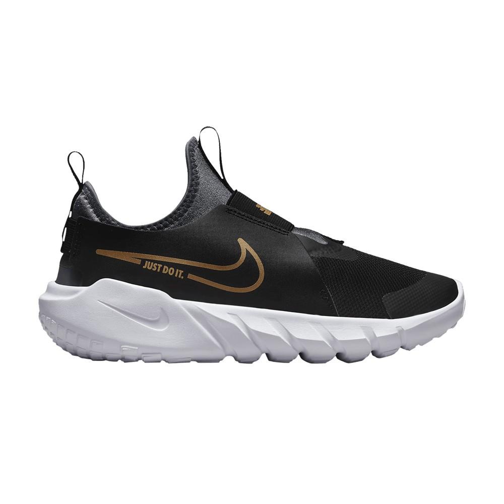 Nike Flex Runner 2 GS  Black Metallic Gold  DJ6038-007 38.5