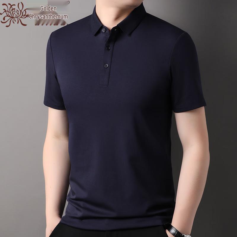 JINJU Men s 2026 S/S Premium Solid Polo T-Shirt L
