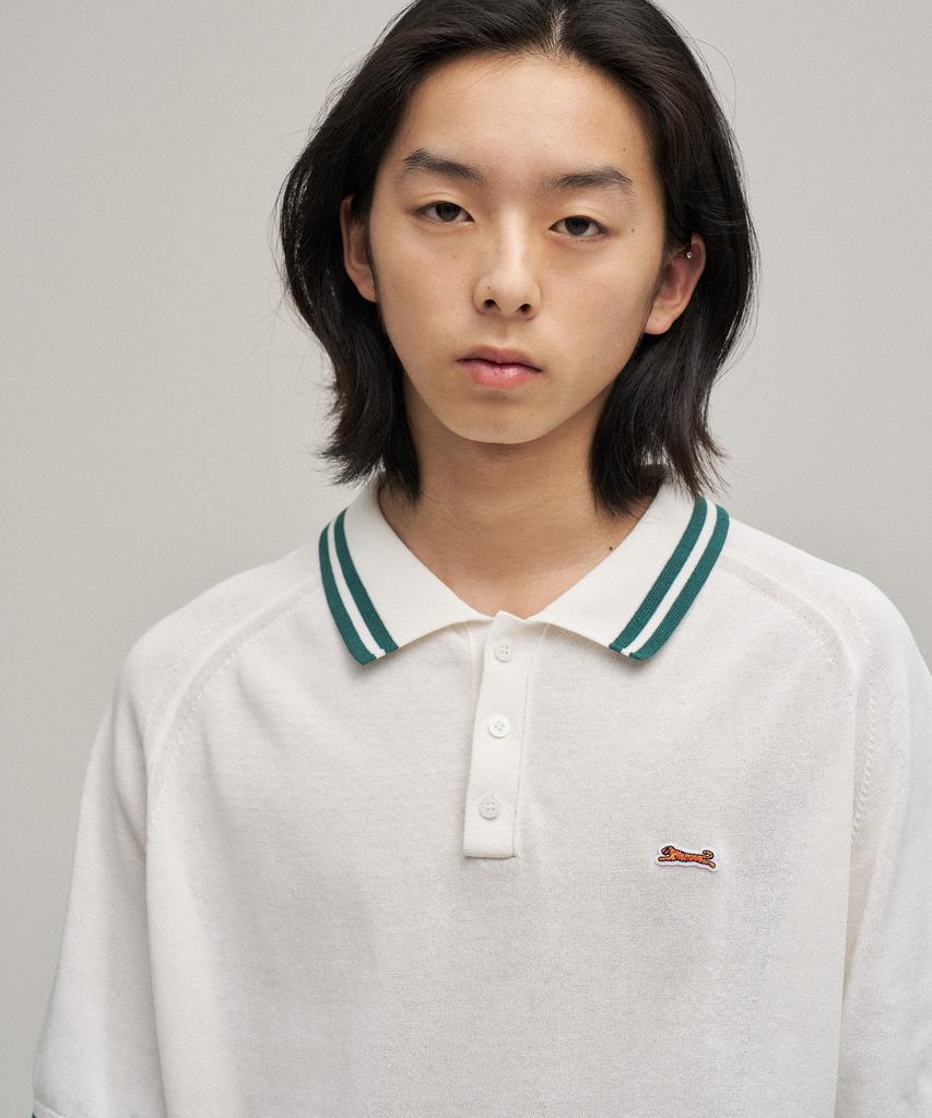 LE TIGRE Tennis Polo Knit (Off White)