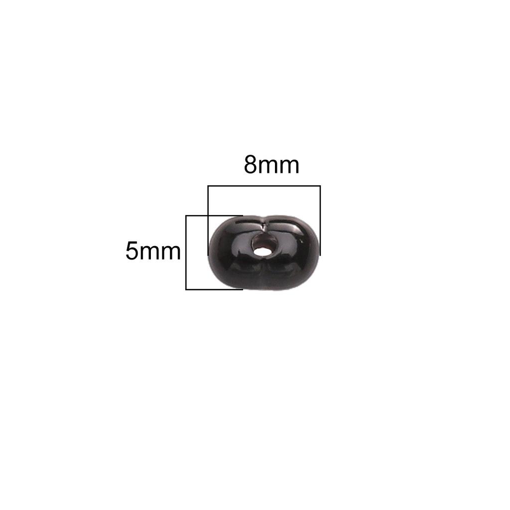 Handmade Bracelet Beads 8x5mm Solid Color Beads Light Peanut Beads Acrylic Millet Beads Loose Beads Beads Handmade Diy Accessories Strings Bracelets