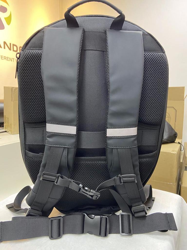 Iron Man LED Motorcycle Backpack - Customizable Riding Gear