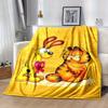 1pc, Garfield & Odie Throw Blanket, Soft Blanket for Couch, Bed, Travel, Camping, Car, Beach, Office Nap, Perfect Gift for FriendsA063