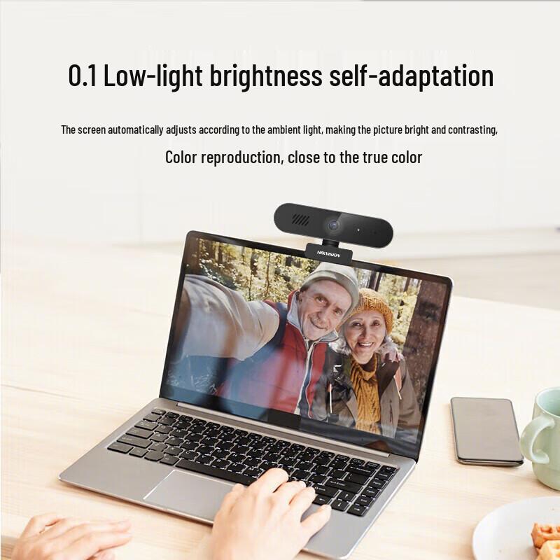 Hikvision 2K HD Webcam for Live Streaming & Video Conferencing