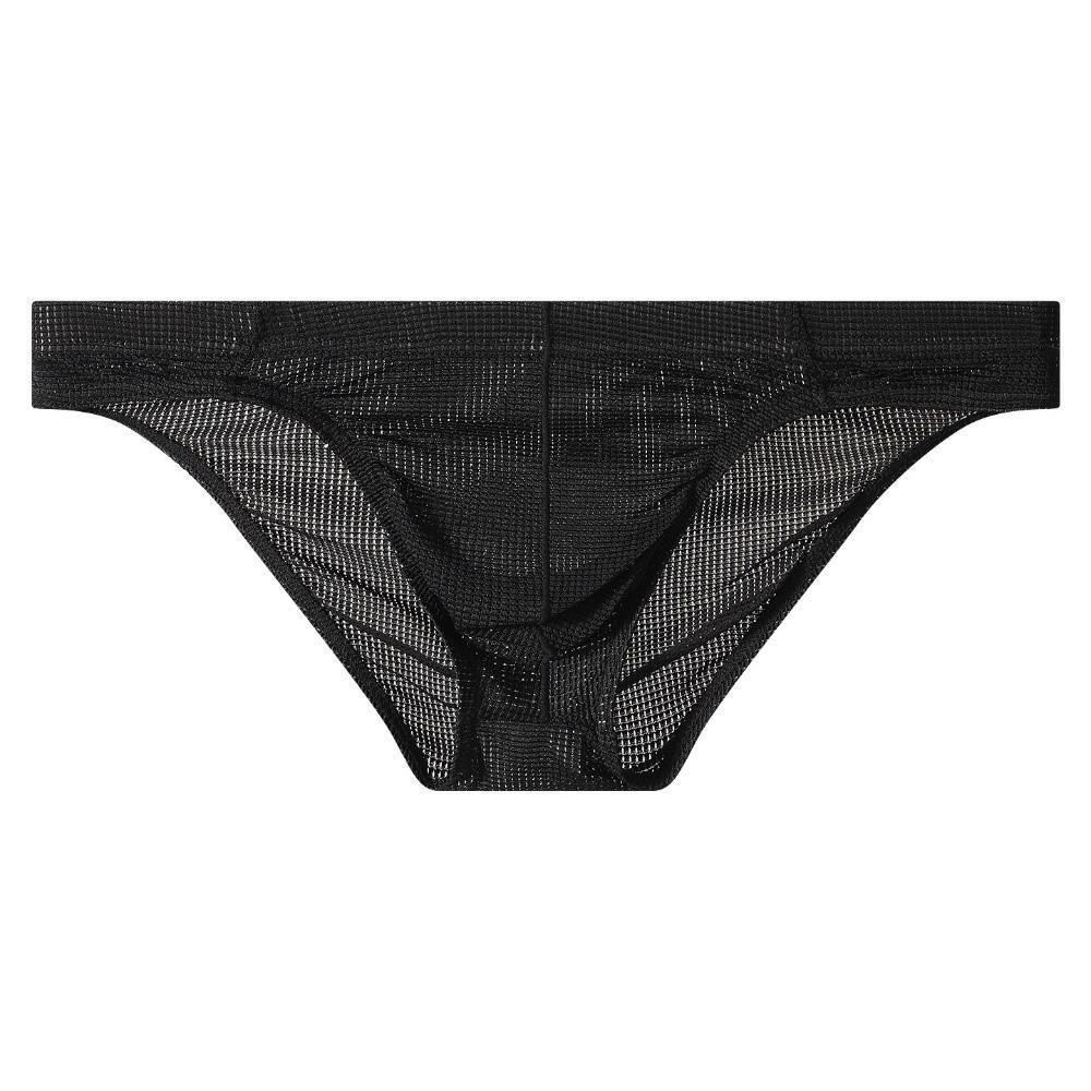 Stretch Men Briefs Low Waist Panties Simple Male Underwear Daily