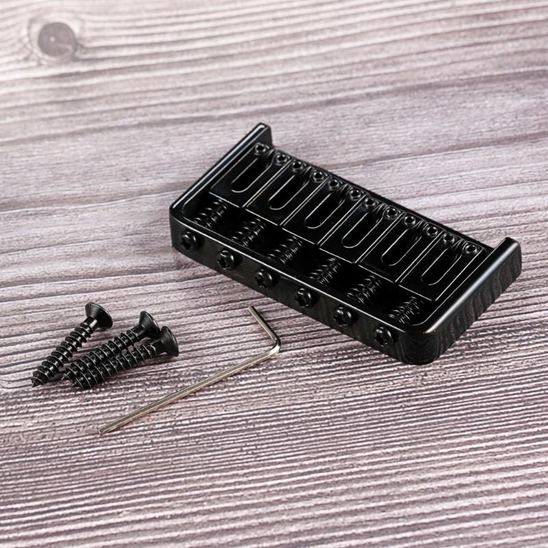 Heavy Gauge Fixed Bridge For Electric Guitar 72mm String Spacing With Enhances Sustain And Intonation