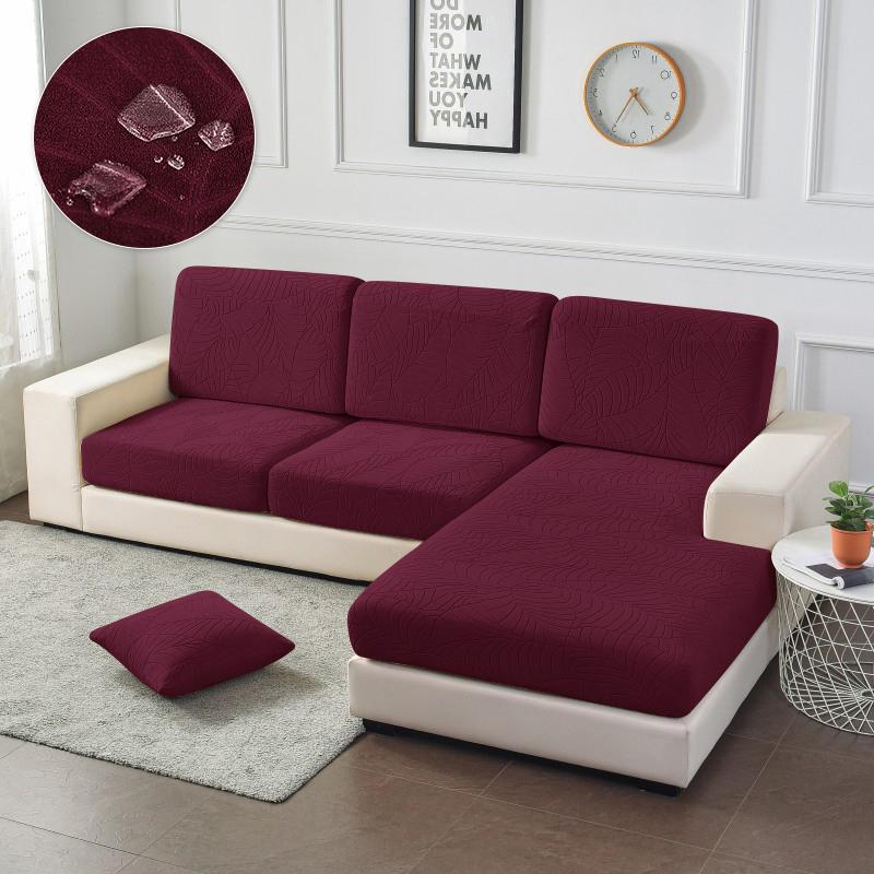 

Водонепроницаемый чехол для дивана для гостиной, эластичные жаккардовые чехлы для диванов, дешевые чехлы для диванов, нежные чехлы для диванов для дома, отеля 1R(50-63cm)