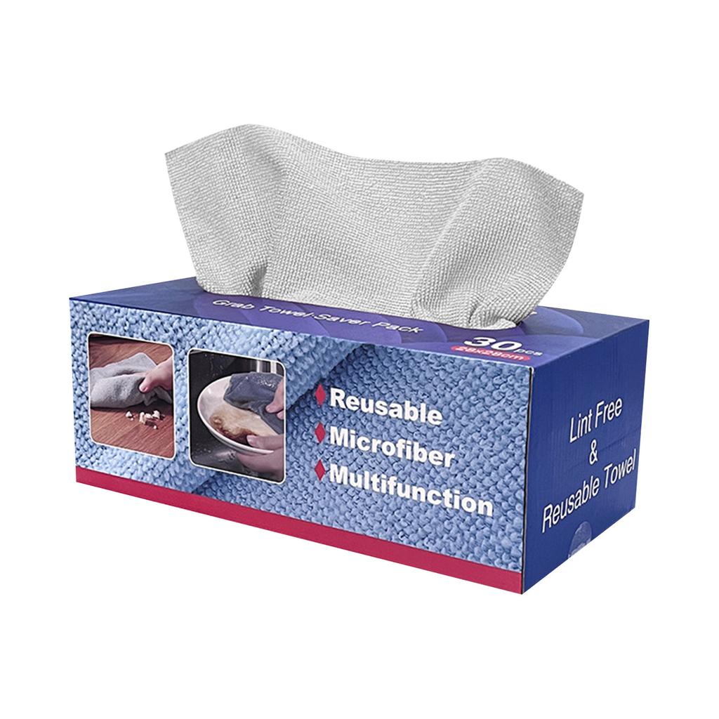Disposable Towel Cloth, Reusable Kitchen Bar Rags, Washable Microfiber Dish Cloths, Dusting Wiper For Wiping Counter Kitchen Desk Window Glass