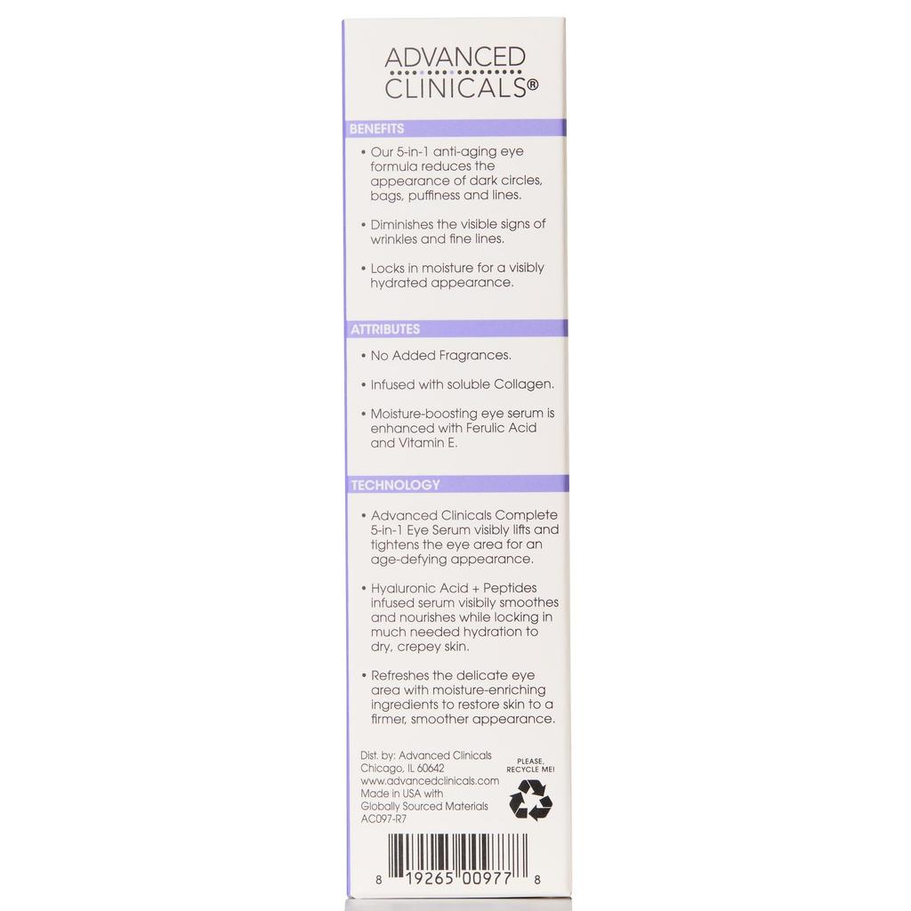Advanced Complete Eye 2 fl oz Clinicals, 5-in-1 Serum, Multi-Korrektur, (59 ml)