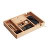 KIRIGEN Accessory Case Accessory Storage Jewelry Case Small Tray Tabletop Storage Dovetail Structure Natural TQ-SSP-NA